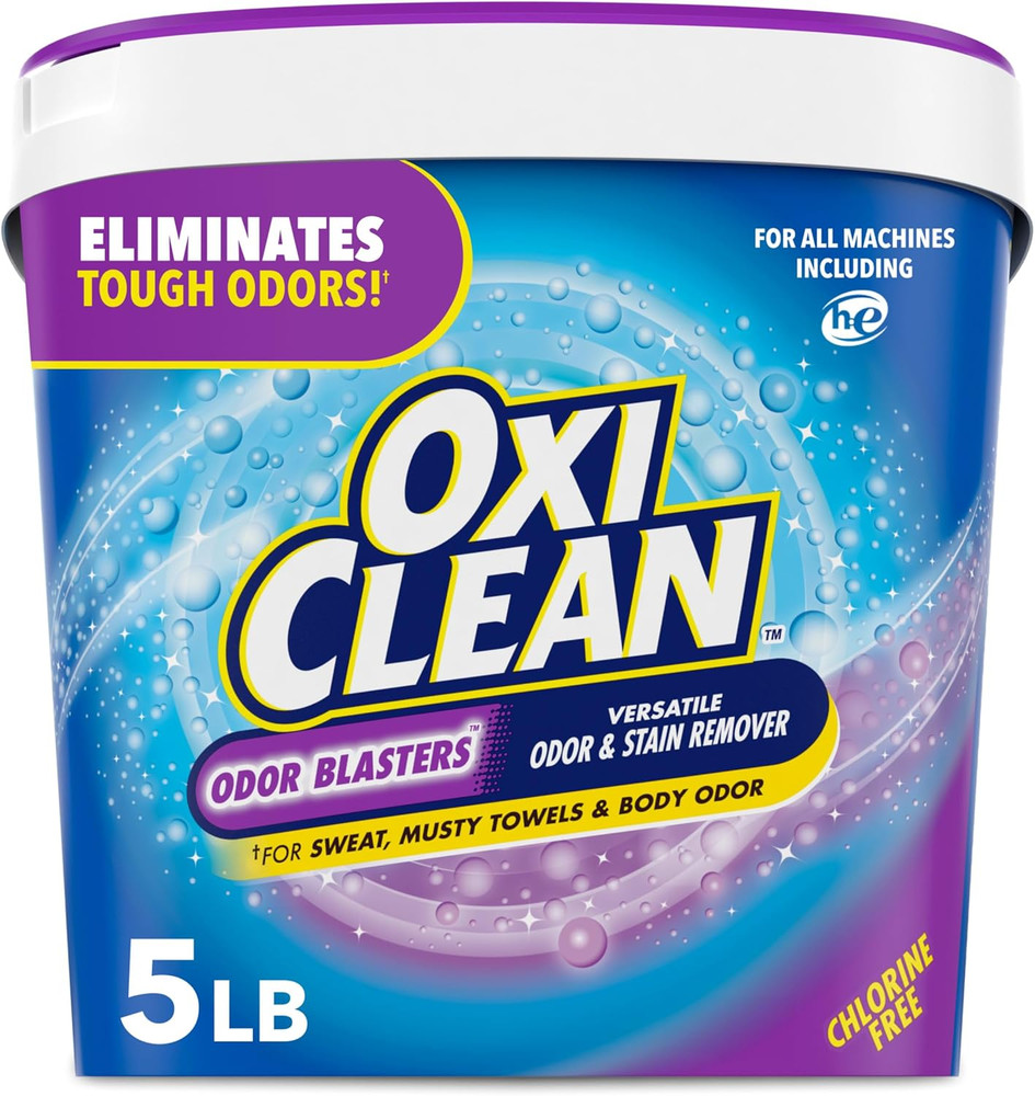 Odor Blasters Versatile Odor and Laundry Stain Remover Powder, 5 Lb