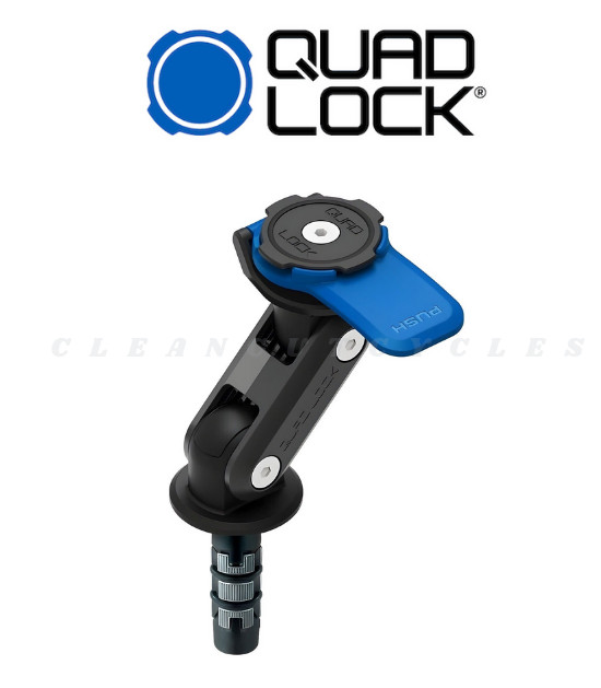 NEW Quad Lock Motorcycle Fork Stem Mount Quadlock Phone