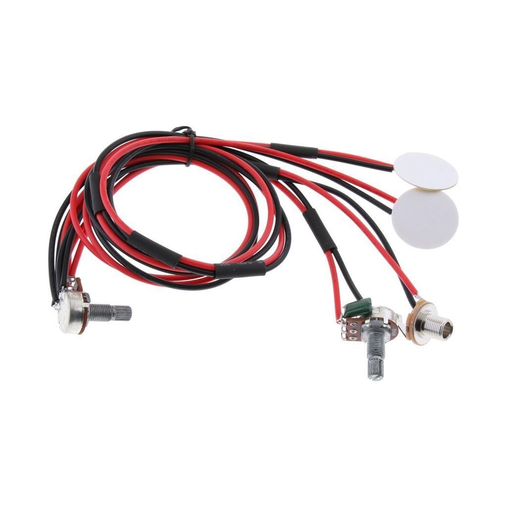 1/4\'\' Dual Pickup Piezo With Volume