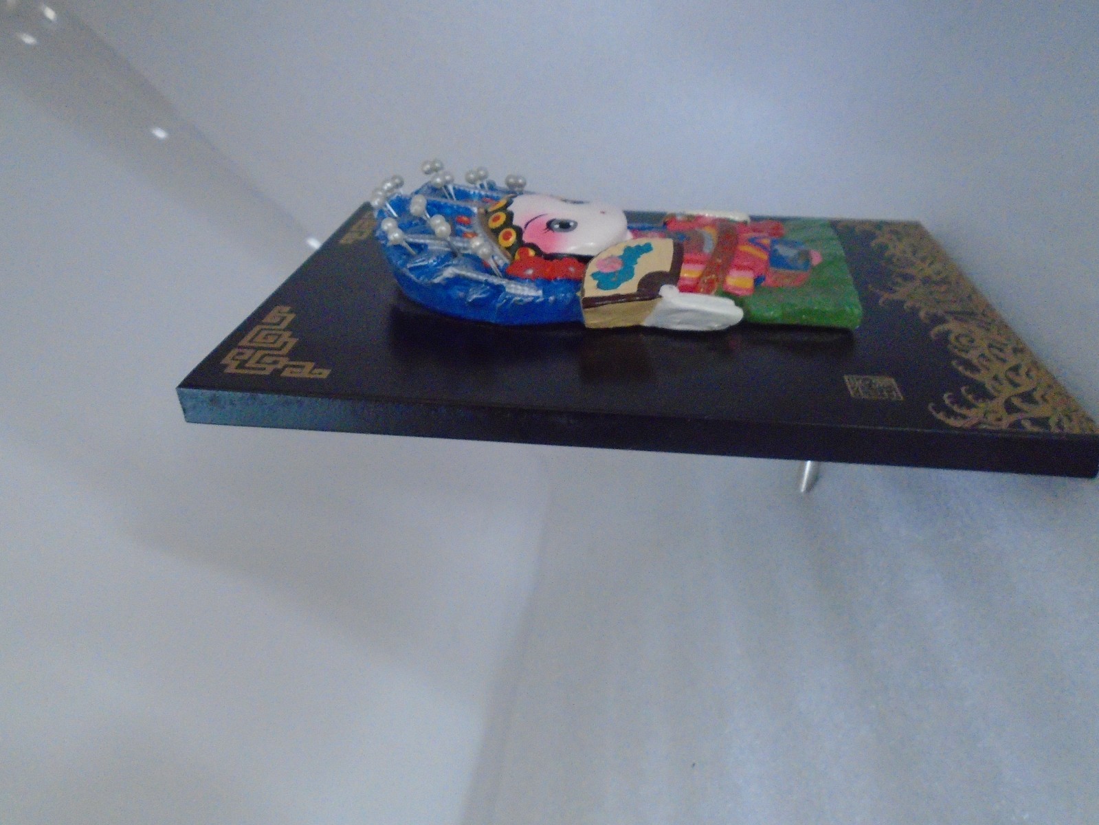 Chinese Princess Yang 3D Built In Easel Or Hang Bright Colorful 7"