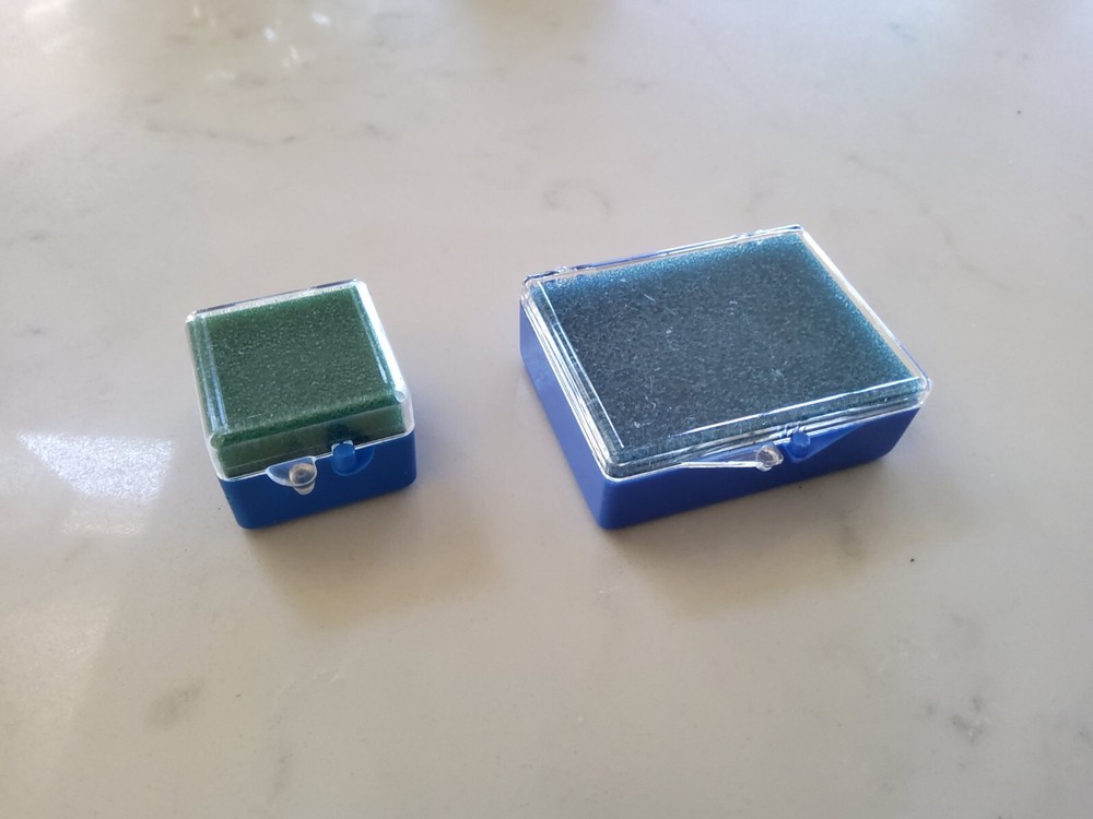 Dental Lab Packaging Plastic Box with Foam 100pc (50x1" & 50×2")