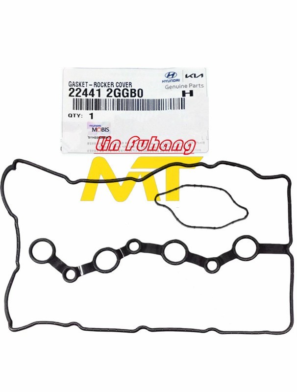 Genuine 22441-2GGB0 Engine Valve Cover Gasket Set for Hyundai & Kia Models