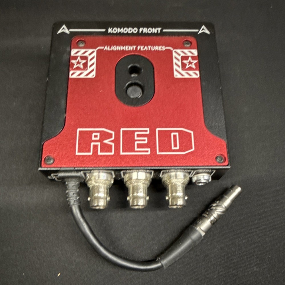 RED Komodo Front Accessory Genlock Timecode GPI CTRL 1/4-20 Mount