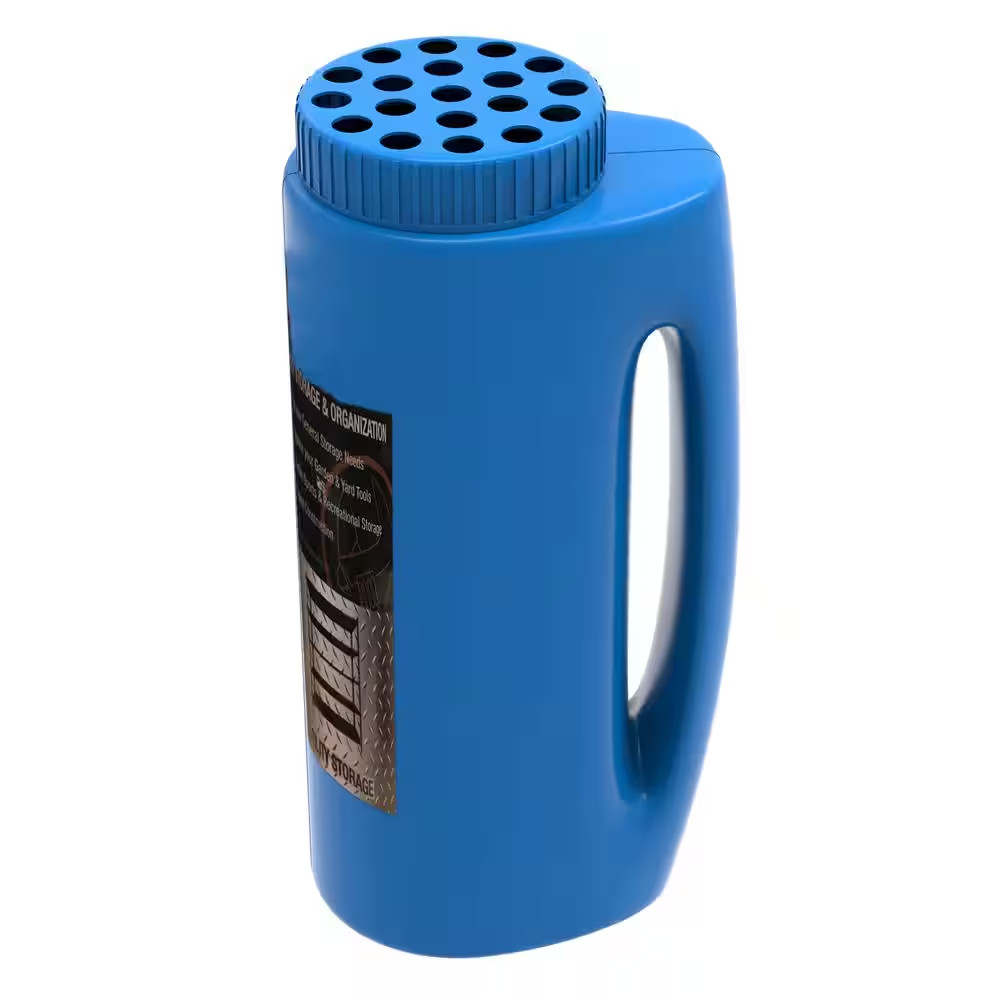 Hand-Held Spreader Container - Shaker Style Lid, Handle, and 2.3 L Capacity for