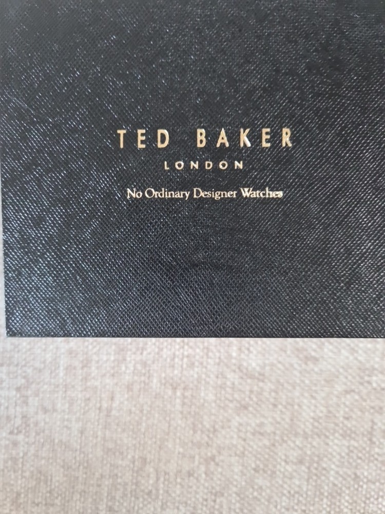 Ted Baker Empty Gift/Presentation Watch Box. Watch Not Included.