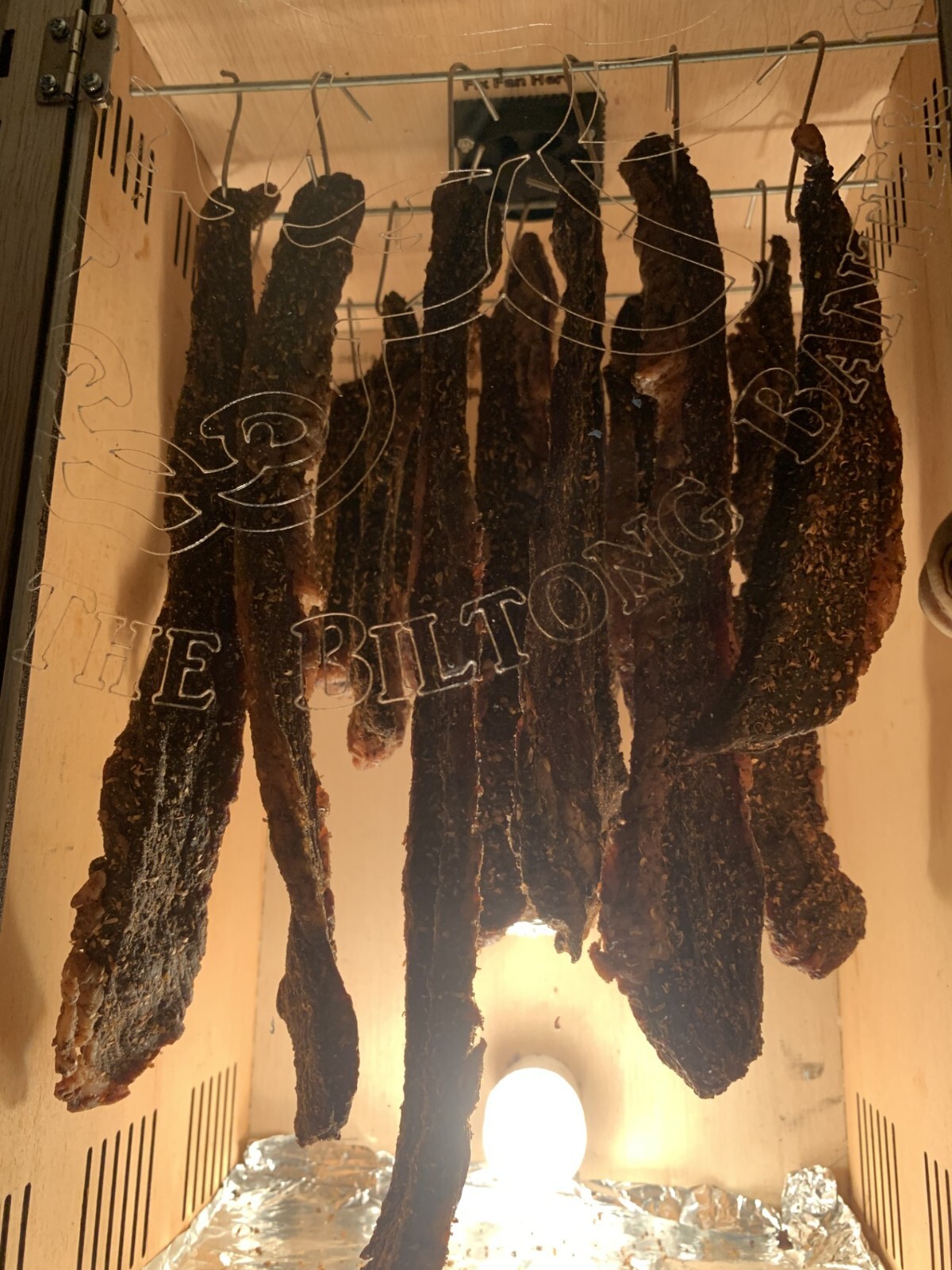 Biltong Box, Fan & Lamp Edition, Family Biltong / Droewors Maker, Dehydrator