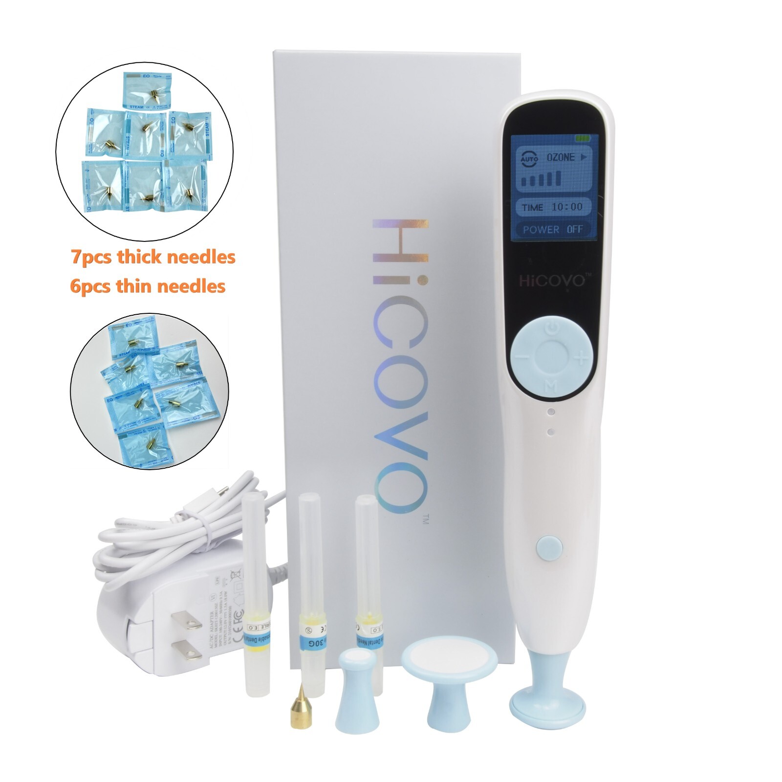 Hicovo Ozone Plasma Pen Wart Freckle Removal Fibroblast Skin Tightening Machine