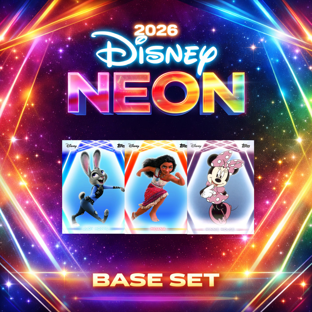 2026 Topps Neon Disney - Complete Your Set - Base #1-200