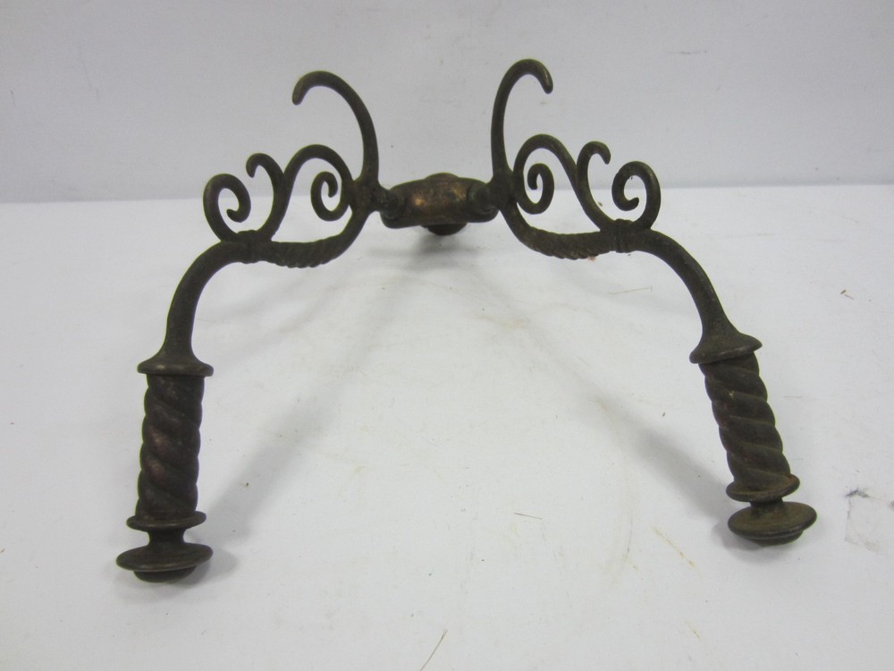 Antique Brass Hat/Coat Hall Tree Hook
