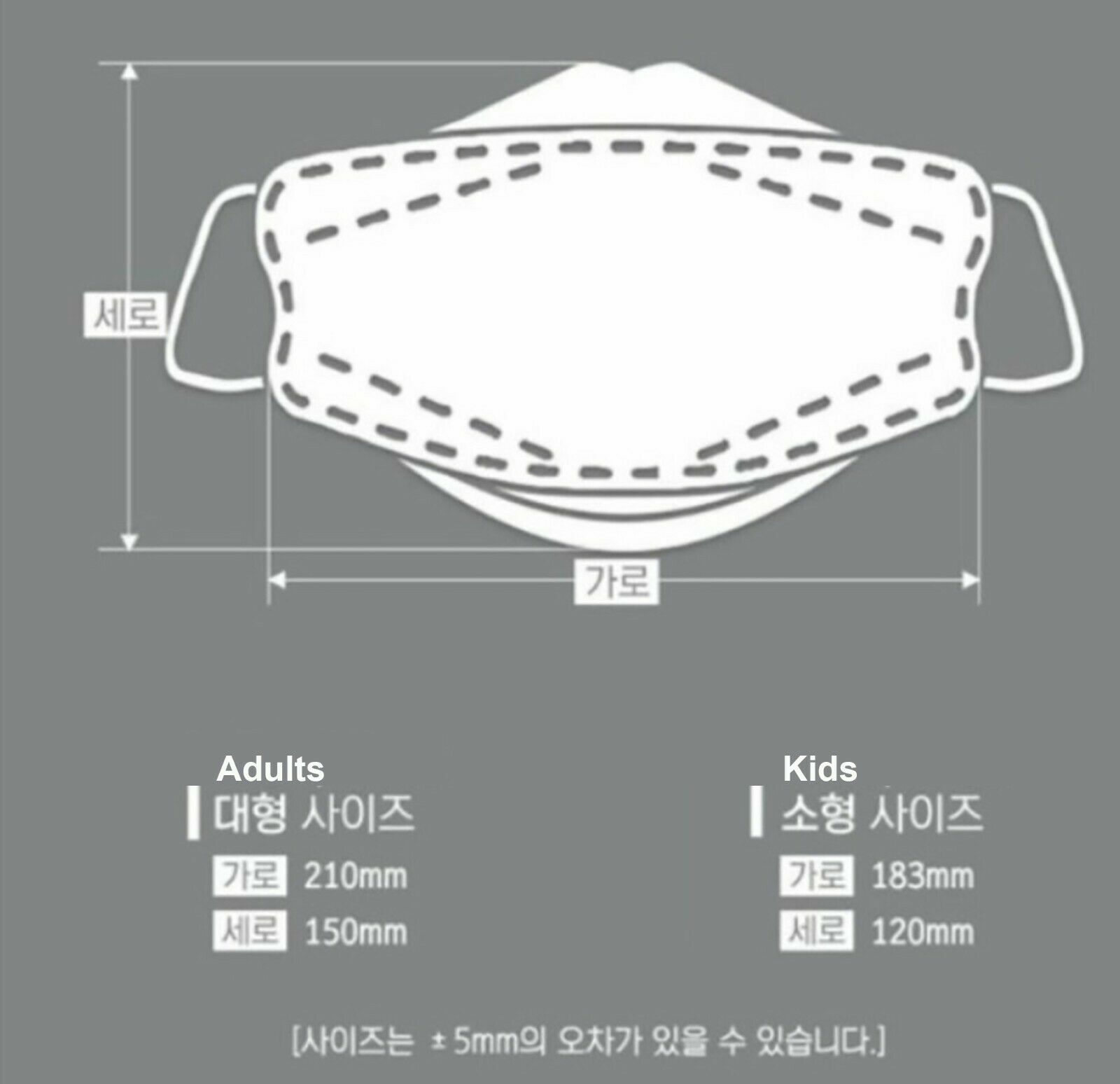 Evergreen CleanTop KF94 Korean Face Mask Made in Korea Medical Respirators Cover