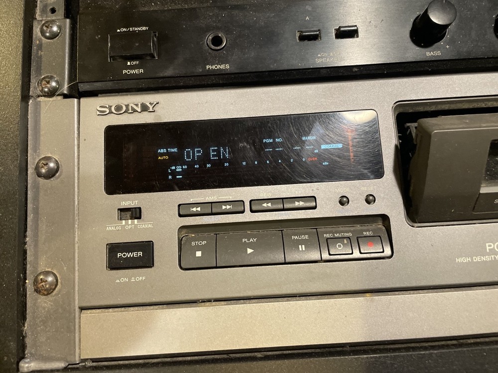 Sony PCM R300 DAT Machine with HD Linear A/D D/A Converter