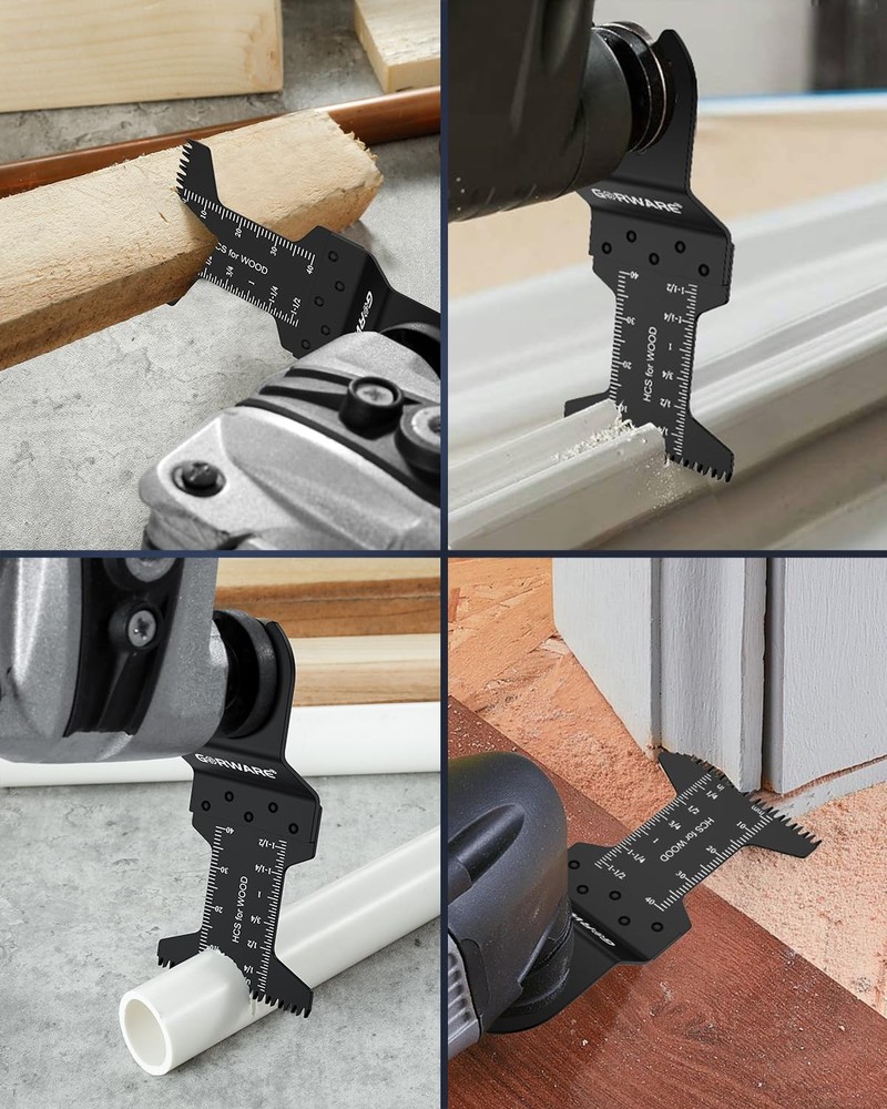 GORWARE Multitool Blades, 60PCS Japanese Tooth Black