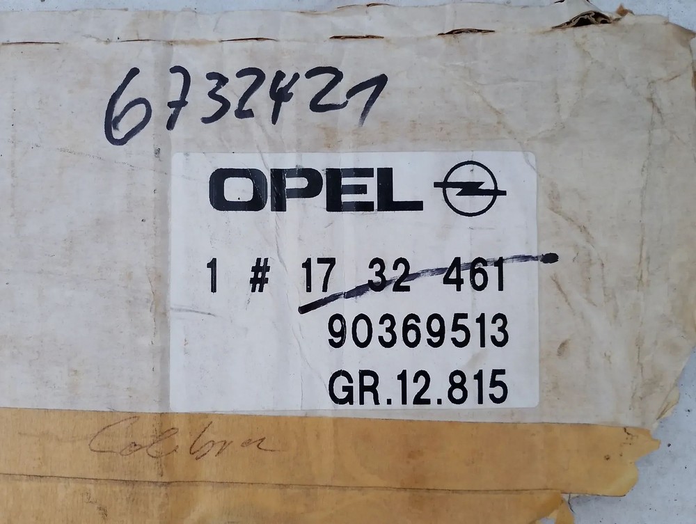 NEW roof rack base support basic support set original Opel Calibra