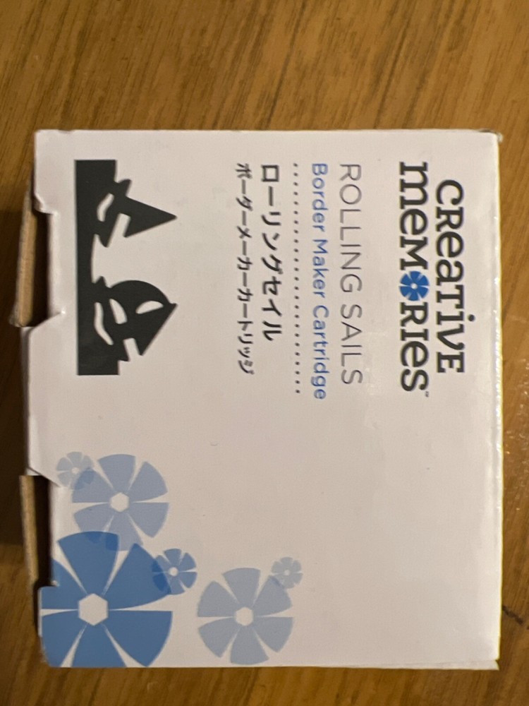 New Creative Memories Rolling Sails Border Maker Cartridge NIB