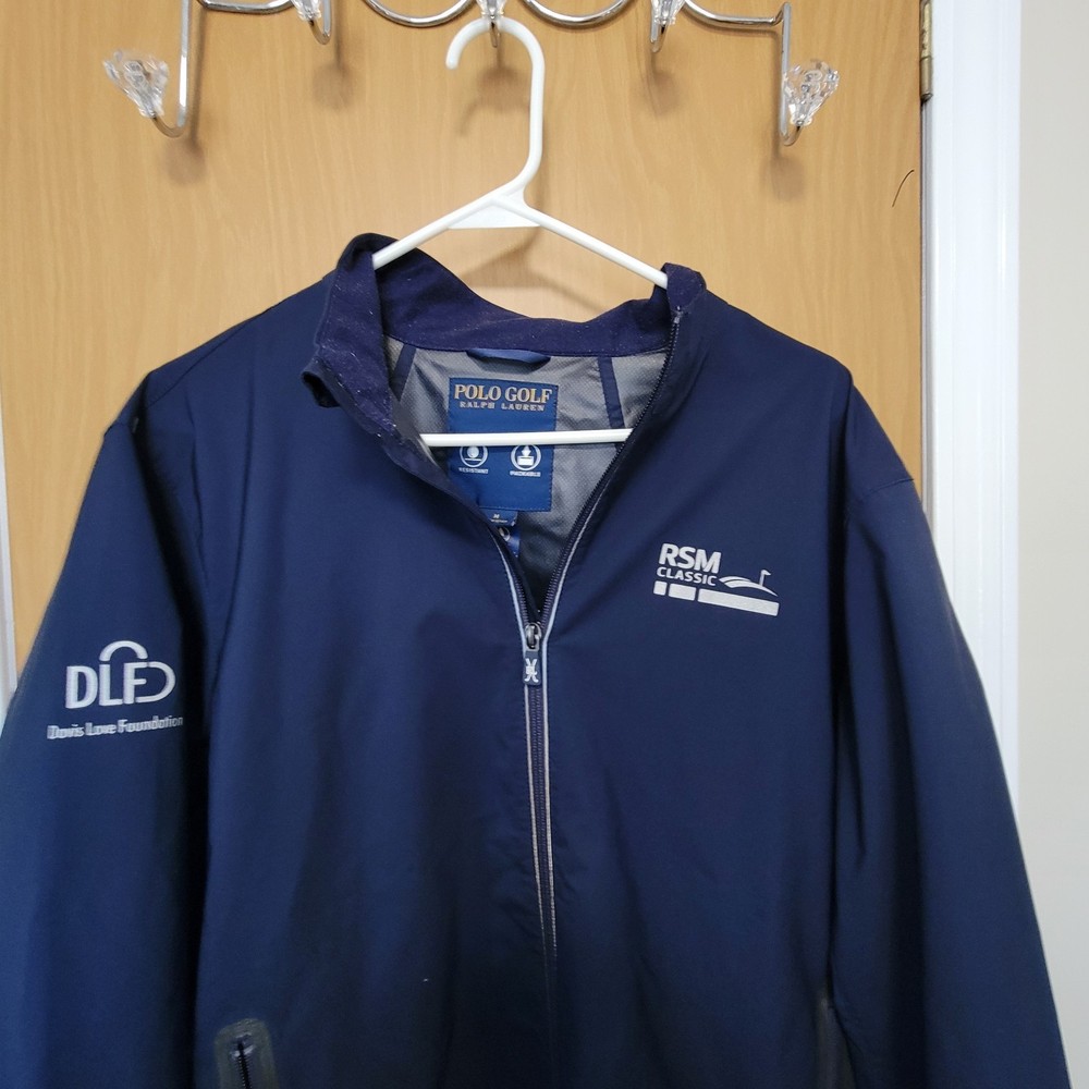Polo Golf Windbreaker Water Resistant RSM Classic Size Medium