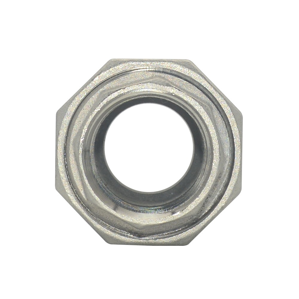 Stainless Steel Union 1" in NPT Pipe Split Coupling Male to Female MF