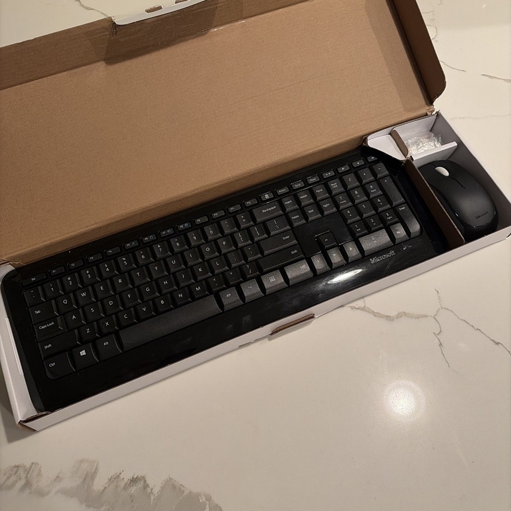 Microsoft Wireless Desktop 850 Wireless Keyboard w/ Mouse + USB Receiver Dongle