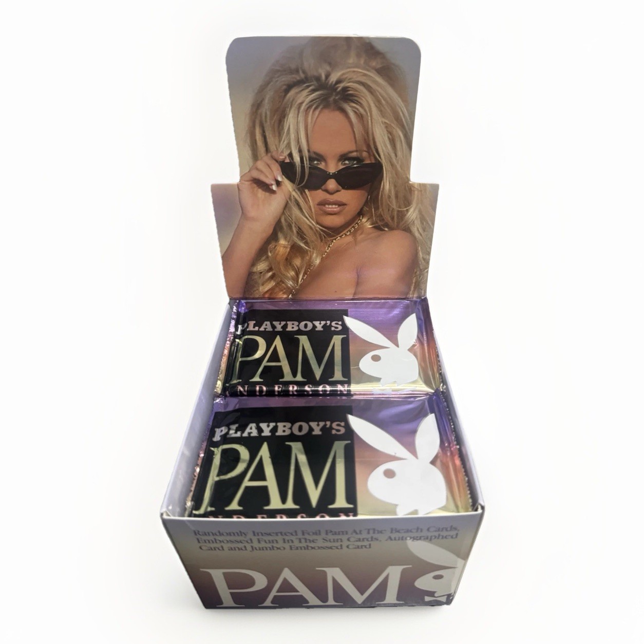 1996 PLAYBOY BEST OF PAMELA ANDERSON Collector Cards / (1) SINGLE SEALED PACK