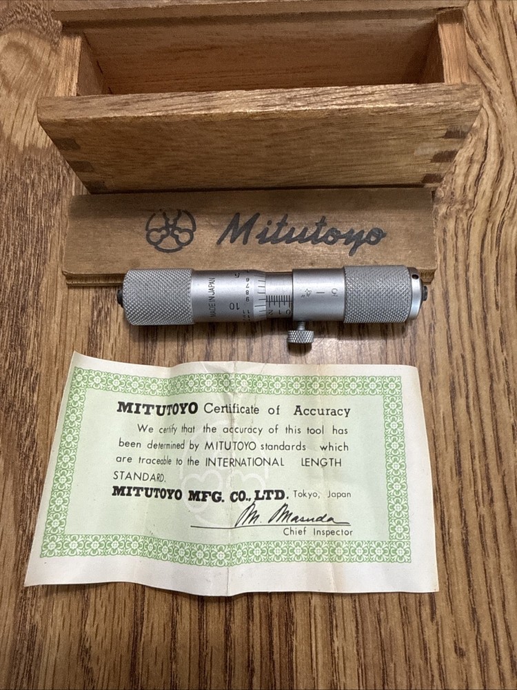 Mitutoyo Inside Micrometer 3-4"