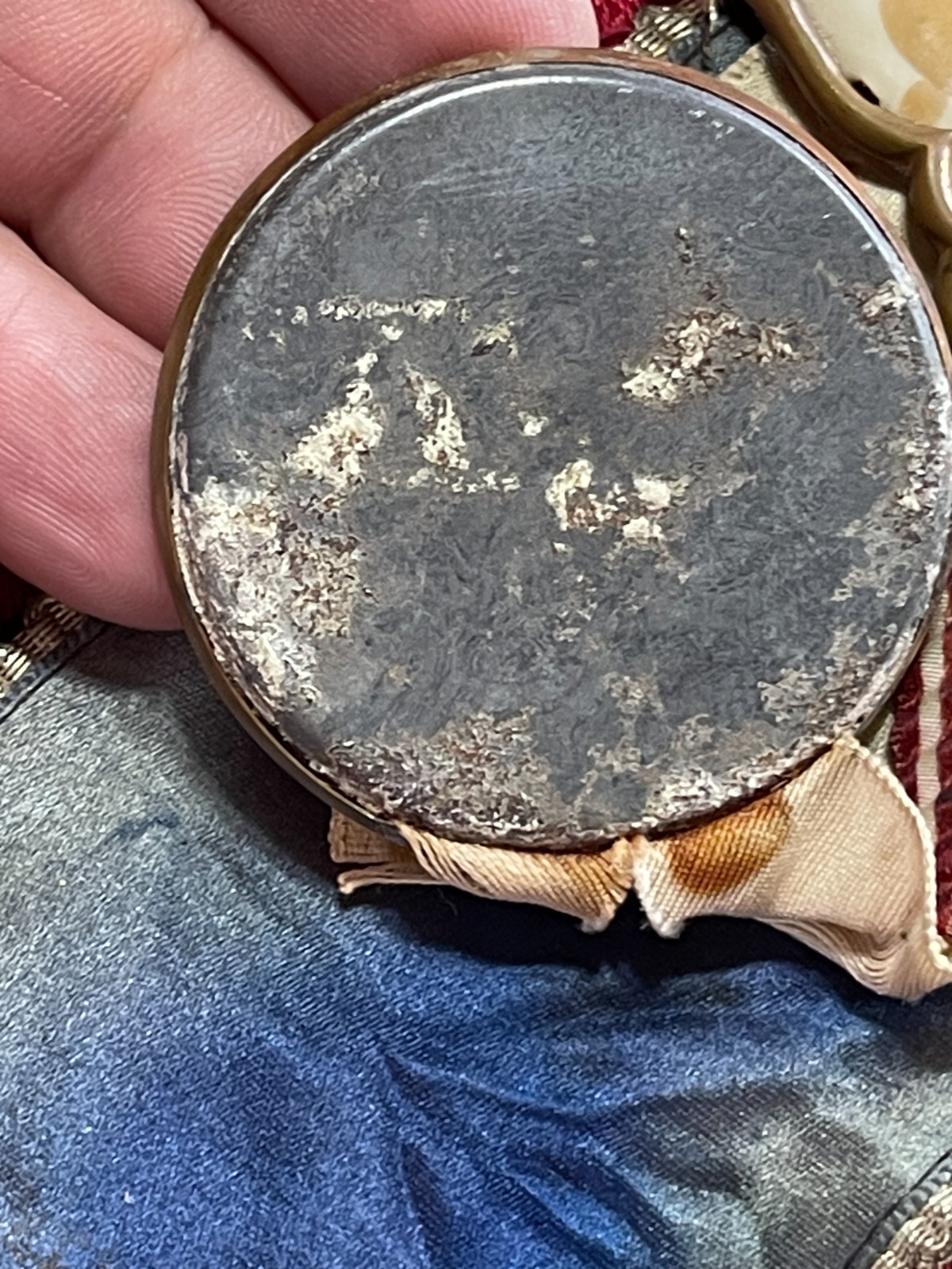 Mystic Workers of the World Elcho Wisconsin Celluloid Medal Award Funeral