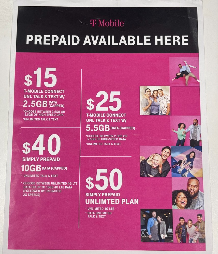 T-Mobile eSIM/$50 with Unlimited Data, Talks & Texts I 30 Days