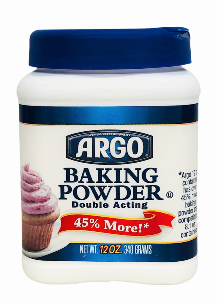 Argo Double Acting Baking Powder 12 oz