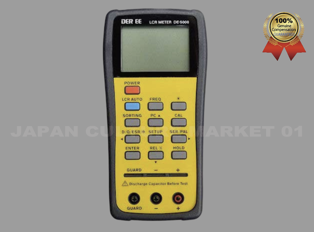 DER EE DE-5000 High Accuracy Handheld LCR Meter Main Unit