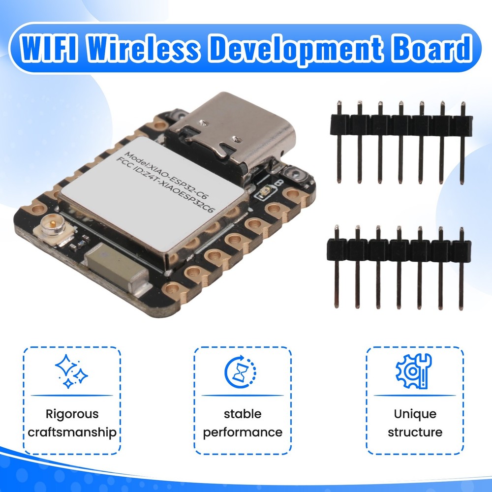 XIAO ESP32C6 Development Board WiFi 6 + Bluetooth Support 2145
