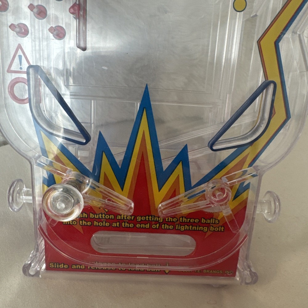 Miniature Pinball Machine TE Brangs 2007 Tabletop Toy