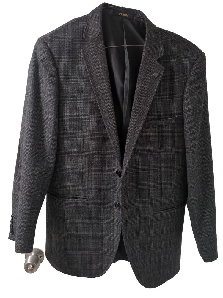 Pride Plaid  Wool Blazer  Jacket Men's