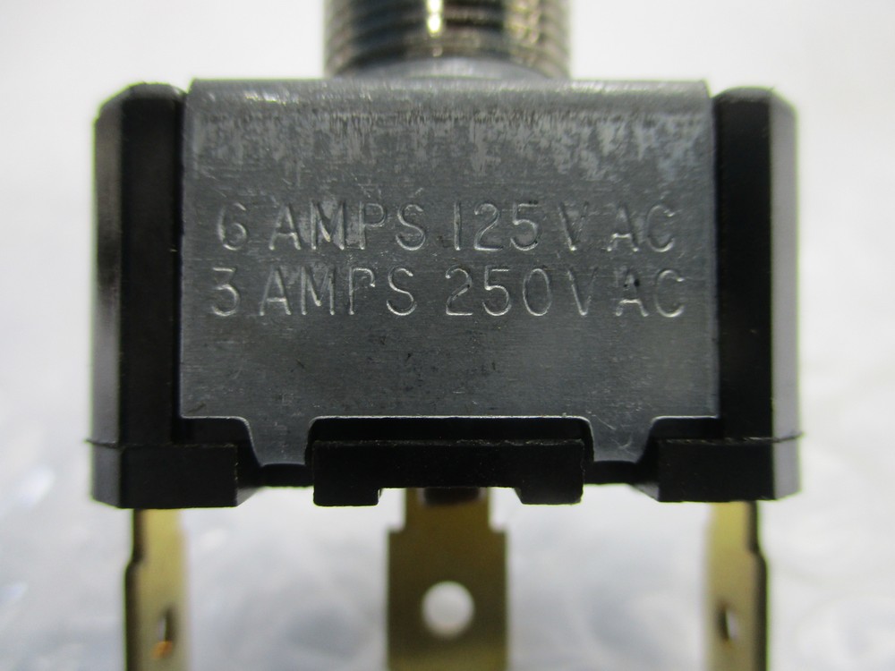 INDUSTRIAL SPARE 6AMPS 125VAC TOGGLE SWITCH NSNP