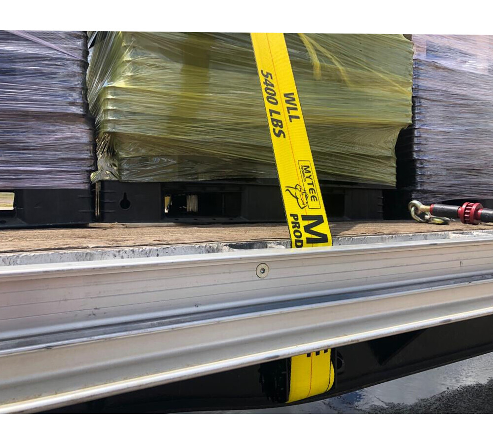 4 in. x 50 ft. Winch Strap with Flat Hook