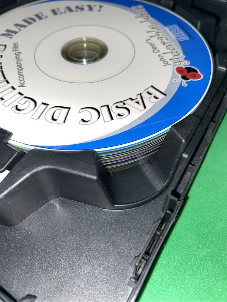 ADORABLE IDEAS JOHN DEER'S Creative Digitizing 5 Step Training DVDs(C3)