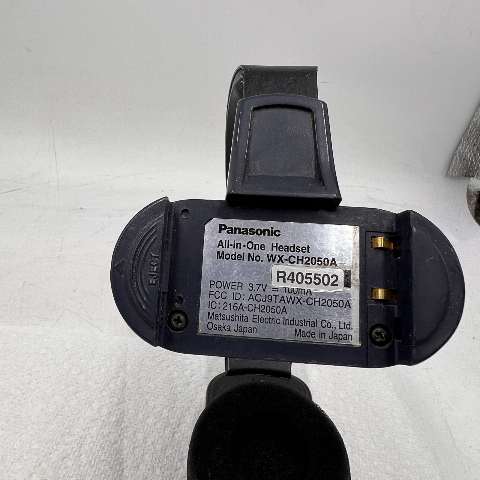 Panasonic Attune WX-CH2050A Wireless Headset Drive-Thru Restaurant