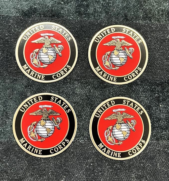 United States Marine Corps Emblem Lot  ~ Adhesive Backs