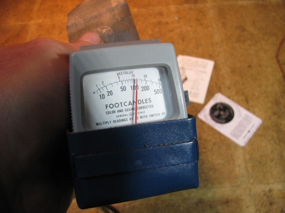 GE General Electric 213 Light Meter