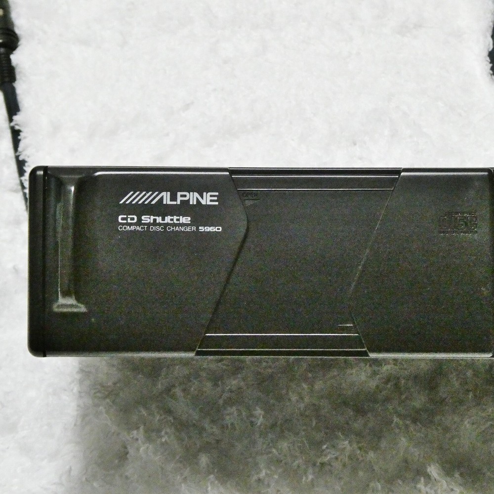 Alpine CD Shuttle Prototype Model.5960 Compact Disc Auto 6 Changer Ultra Rare!