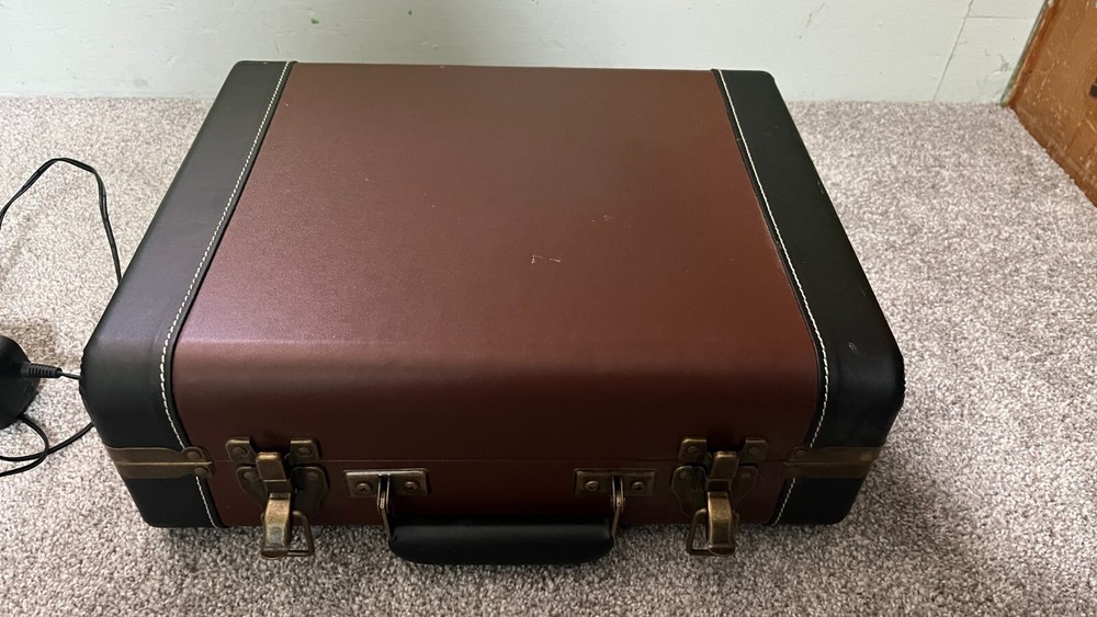 Crosley record player portable turntable USB USED