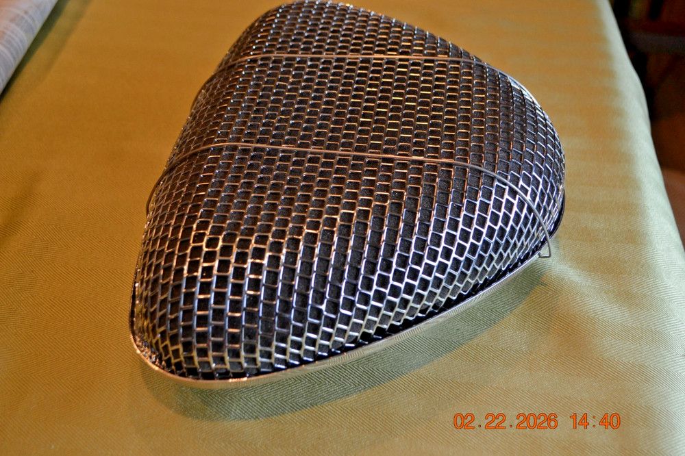 11 1/2" L x 8 1/2" W Superflow Triangular Chrome Air Cleaner
