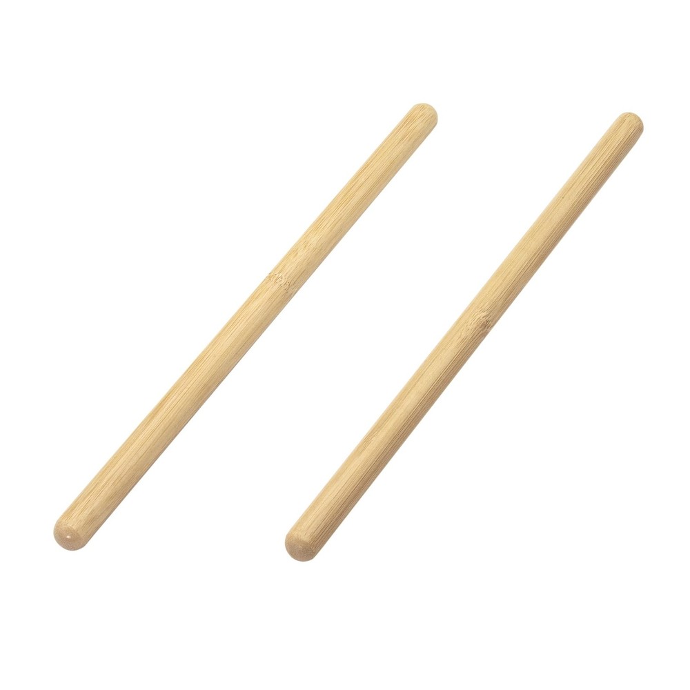 2 PCS Solid Bamboo Massage Stick Set for Body Shaping, Roller Stick... Fast Ship