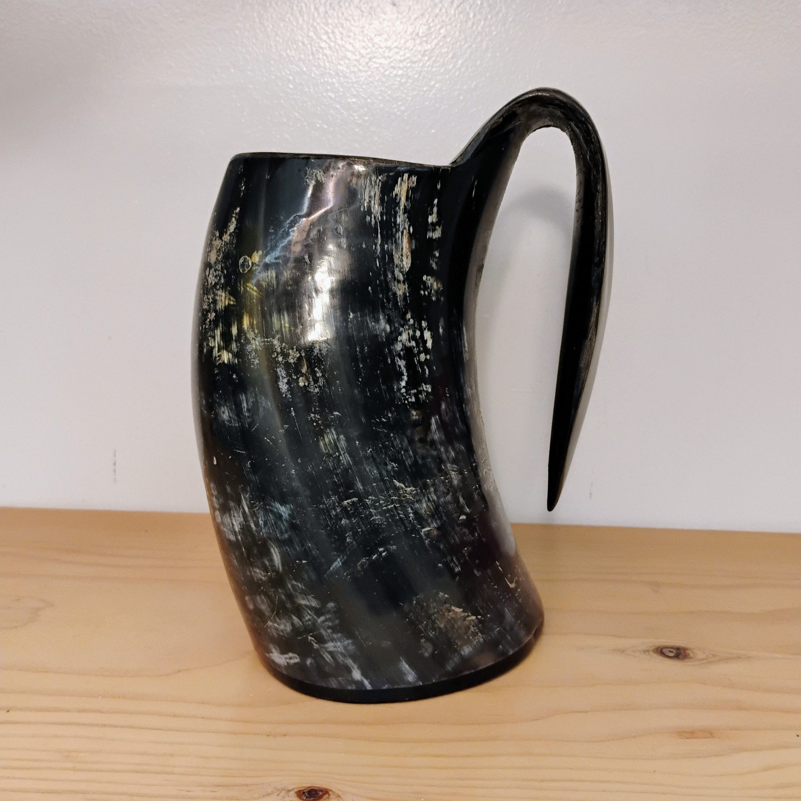 AleHorn Beer Mug Made Of Real Animal Horn