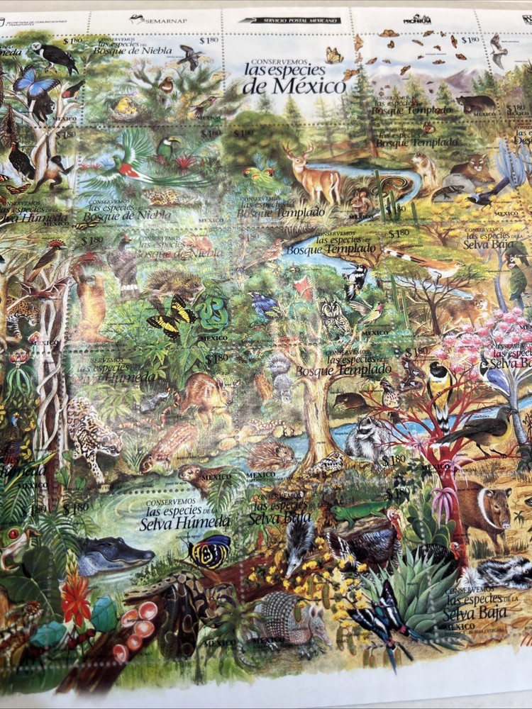 Stamp Collection United States Endangered Species New ￼