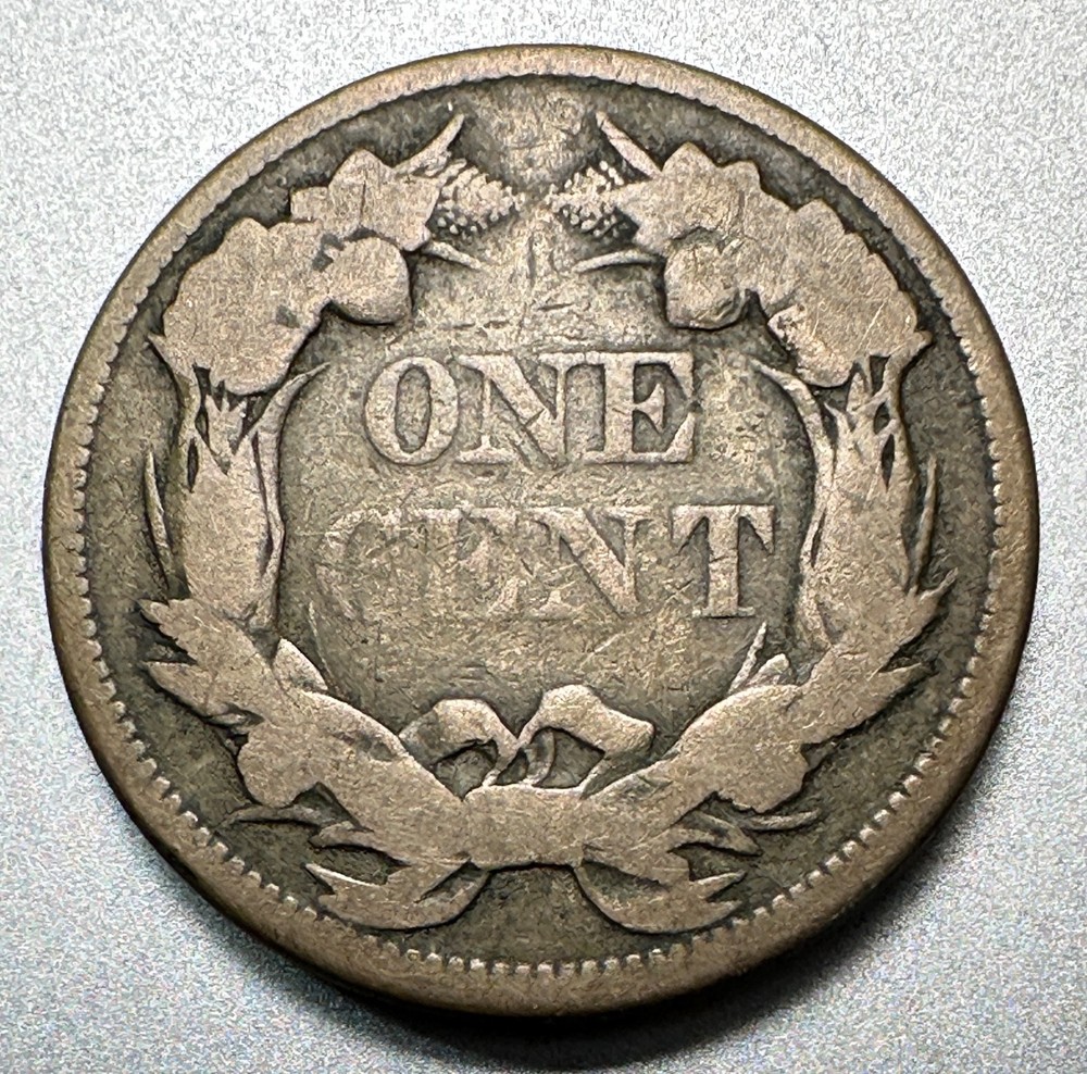 1857 FLYING EAGLE CENT #1975