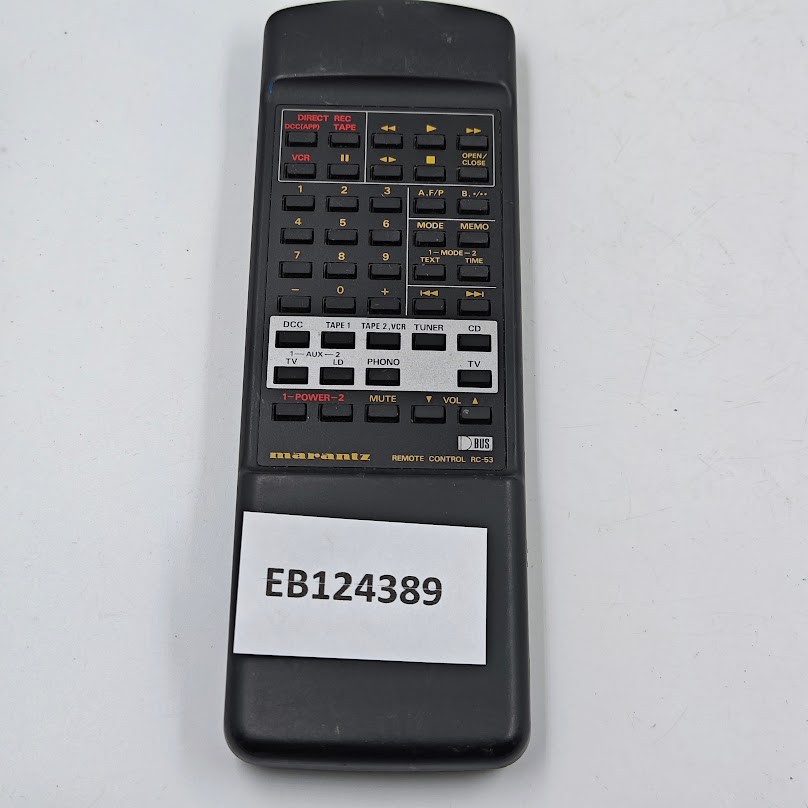 Marantz RC-53 Remote Control - Working, Used