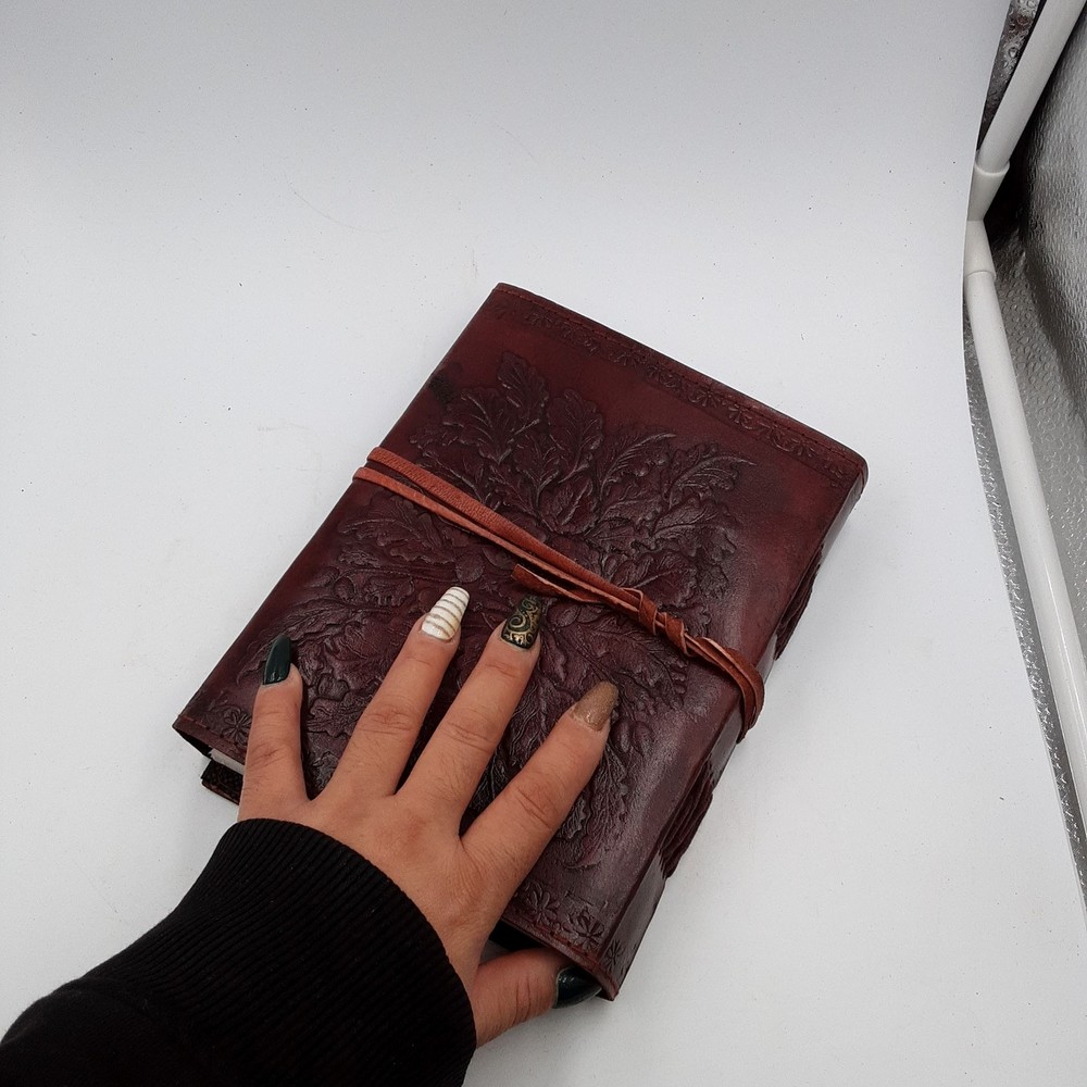 Greenman leather blank Book #2229