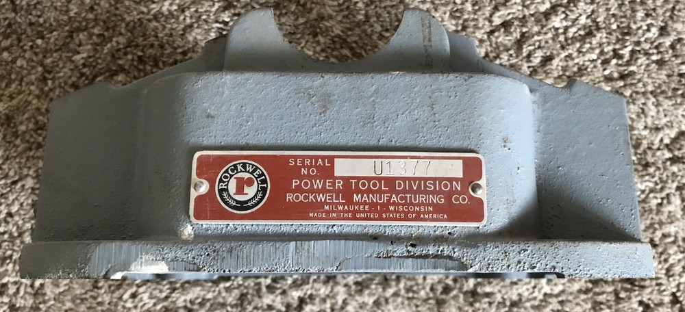 ROCKWELL/DELTA/HOMECRAFT 4” Precision Jointer-cast Iron Jointer Base