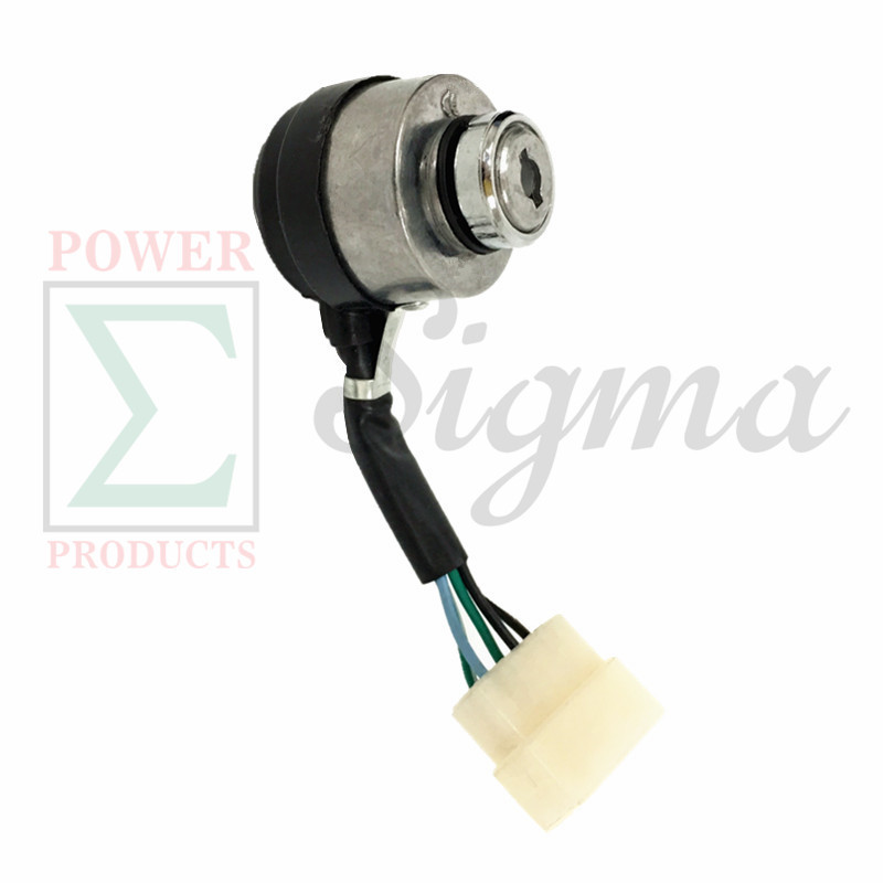 Ignition Key Switch Fits Multi-Power MP5500DF MP6000E MP7000E MP7500E Generator