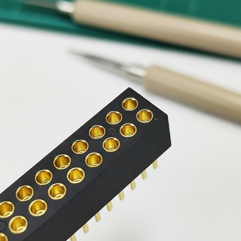 1.27mm Spacing Pin Header for Prototyping, Electronics Repair, Engineers