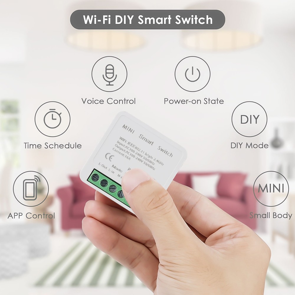 Timer Function WiFi Light Switch with Easy Installation Seamless Integration