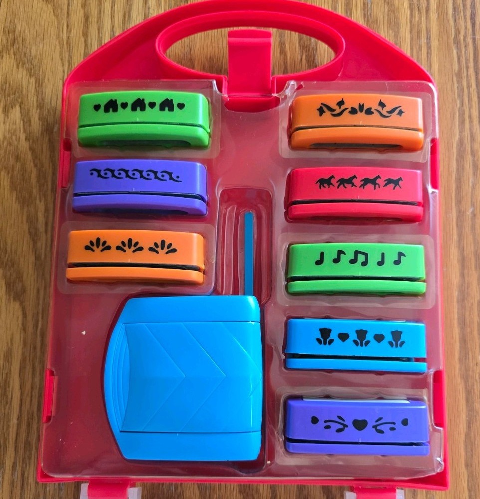 Melissa & Doug Deluxe Favorite Objects Paper Punch Set